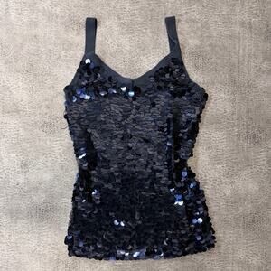 Y2k Intuitions Sequin Tank Top